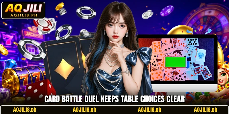 Card Battle Duel keeps table choices clear