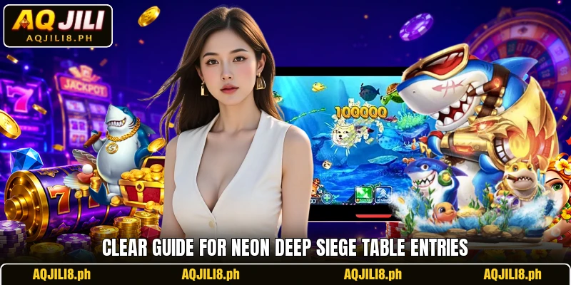 Clear guide for Neon Deep Siege table entries