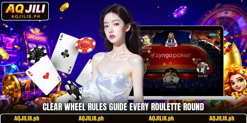 Clear wheel rules guide every roulette round
