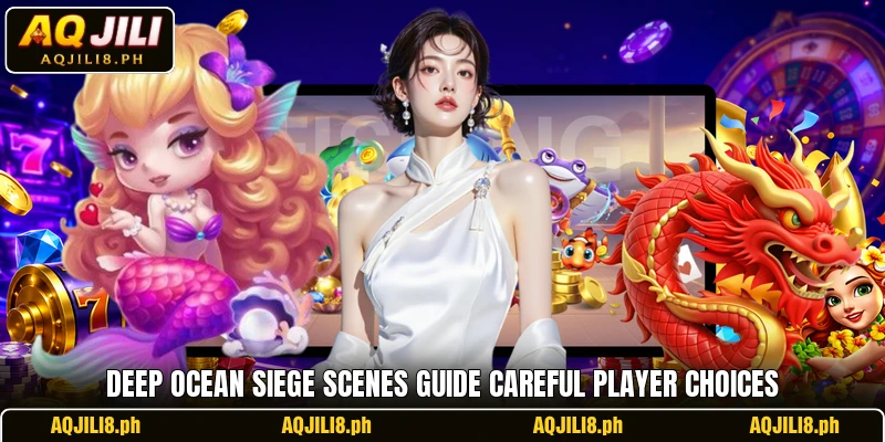 Deep Ocean Siege scenes guide careful player choices