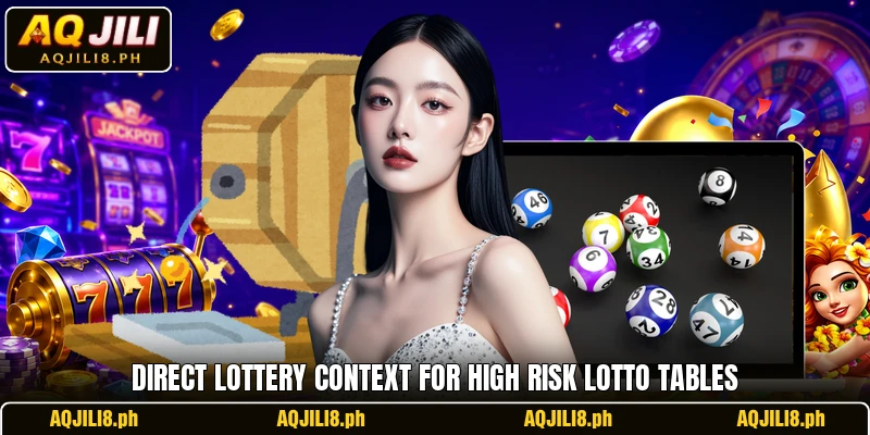 Direct lottery context for High Risk Lotto tables