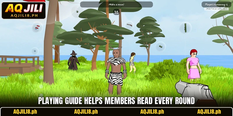 Playing guide helps members read every round Playing guide helps members read every round