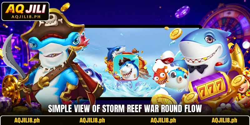Simple view of storm reef war round flow